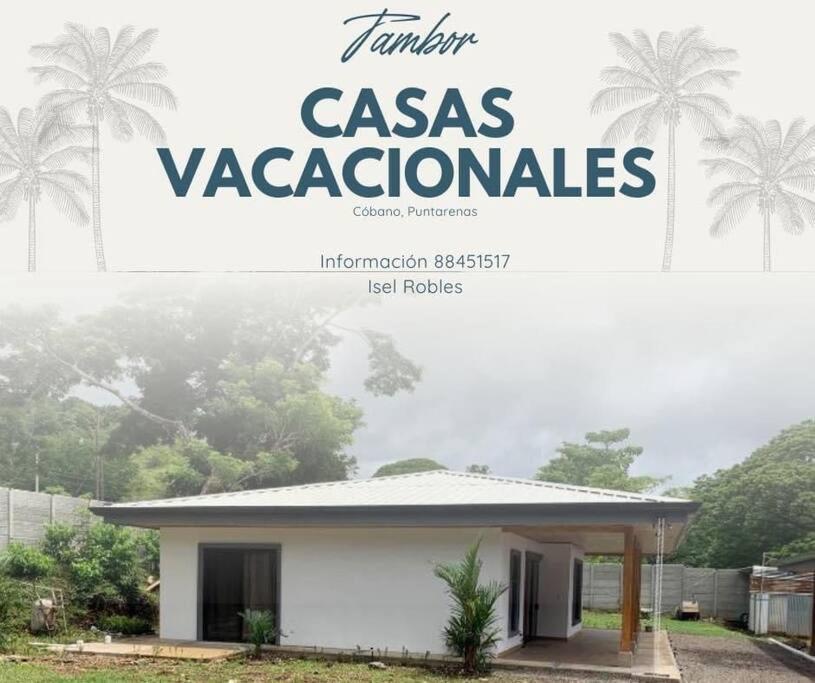 Casa Vacacional En Playa Tambor Villa Puntarenas Exteriör bild